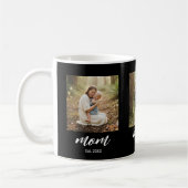 Mama hat modernes Skript 3 Foto eingerichtet Kaffeetasse (Links)