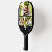 Mama hat modernes Skript 3 Foto eingerichtet  Pickleball Schläger (Links)
