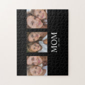 Mama hat modernes Skript 3 Foto eingerichtet Puzzle (Vertikal)