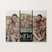 Mama hat modernes Skript 3 Foto eingerichtet Puzzle (Horizontal)
