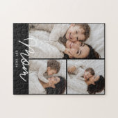 Mama hat modernes Skript 3 Foto eingerichtet Puzzle (Horizontal)