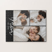 Mama hat modernes Skript 3 Foto eingerichtet Puzzle (Horizontal)