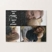 Mama hat modernes Skript 3 Foto eingerichtet Puzzle (Horizontal)