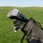 Mama hat modernes Skript-Foto eingerichtet Golf Headcover (In SItu)