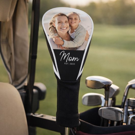 Mama hat modernes Skript-Foto eingerichtet Golf Headcover