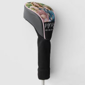 Mama hat modernes Skript-Foto eingerichtet Golf Headcover (angewinkelt)