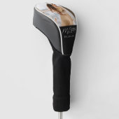 Mama hat modernes Skript-Foto erstellt Golf Headcover (angewinkelt)