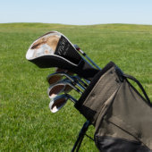 Mama hat modernes Skript-Foto erstellt Golf Headcover (In SItu)