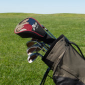 Mama hat modernes Skript-Foto etabliert Golf Headcover (In SItu)