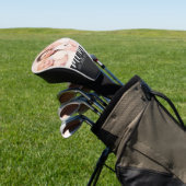 Mama hat modernes Skript-Foto etabliert Golf Headcover (In SItu)