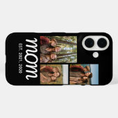 Mama hat modernes Skript Schwarz 3 Foto Case-Mate iPhone Hülle (Rückseite (Horizontal))
