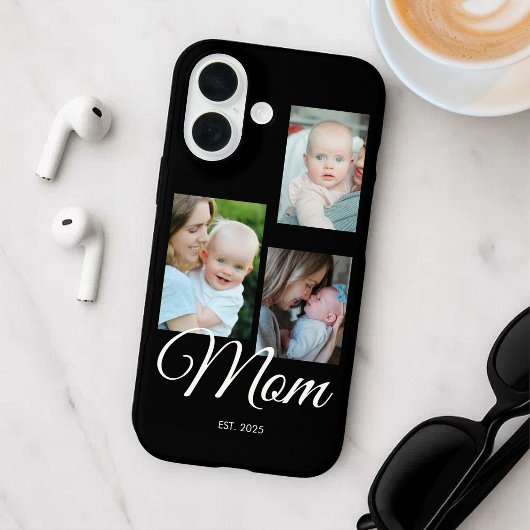 Mama hat modernes Skript Schwarz 3 Foto  Case-Mate iPhone Hülle