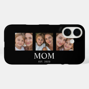 Mama hat modernes Skript Schwarz 3 Foto iPhone 16 Hülle