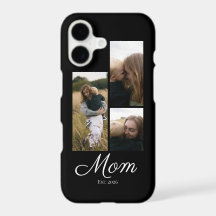 Mama hat modernes Skript Schwarz 3 Foto eingericht