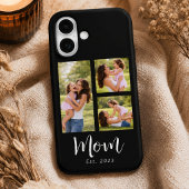 Mama hat modernes Skript Schwarz 3 Foto eingericht Case-Mate iPhone Hülle