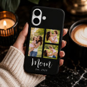 Mama hat modernes Skript Schwarz 3 Foto eingericht Case-Mate iPhone Hülle