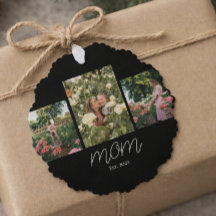Mama hat modernes Skript Schwarz 3 Foto 