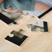Mama hat modernes Skript Schwarz 3 Foto Puzzle (Seite)