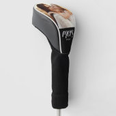 Mama hat modernes Skriptfoto eingerichtet Golf Headcover (angewinkelt)