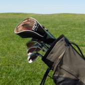 Mama hat modernes Skriptfoto eingerichtet Golf Headcover (In SItu)