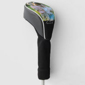 Mama hat modernes Skriptfoto eingerichtet Golf Headcover (angewinkelt)