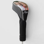 Mama hat modernes Skriptfoto eingerichtet Golf Headcover (angewinkelt)