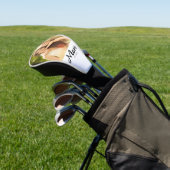 Mama hat modernes Skriptfoto eingerichtet Golf Headcover (In SItu)