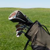 Mama hat modernes Skriptfoto eingerichtet Golf Headcover (In SItu)
