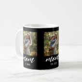 Mama hat Muttertag etabliert Kaffeetasse (Vorderseite Links)