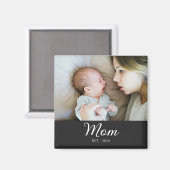 Mama hat Muttertag etabliert Magnet (Vorderseite/Rückseite)