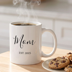 Mama hat neu gegründet Minimalistisches Geschenk f Kaffeetasse