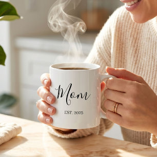 Mama hat neu gegründet Minimalistisches Geschenk f Kaffeetasse