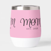 Mama hat neu gegründet Mutter Geschenk Schwarze Sc (Rückseite)