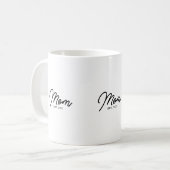 Mama hat neue Mama geschenkt Kaffeetasse (Vorderseite Links)