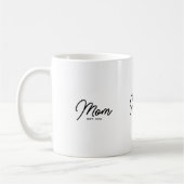 Mama hat neue Mama geschenkt Kaffeetasse (Links)