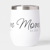 Mama hat neue Mama-Script-Schrift-Geschenk (Rückseite)