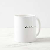 Mama hat neues Mama-Geschenk etabliert Kaffeetasse (VorderseiteRechts)