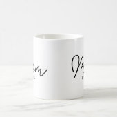Mama hat neues Mama-Geschenk etabliert Kaffeetasse (Mittel)