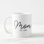Mama hat neues Mama-Geschenk etabliert Kaffeetasse (Links)