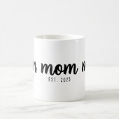 Mama hat neues Mama-Geschenk etabliert  Kaffeetasse (Mittel)