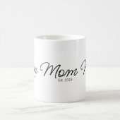 Mama hat neues Mama-Geschenk etabliert Kaffeetasse (Mittel)