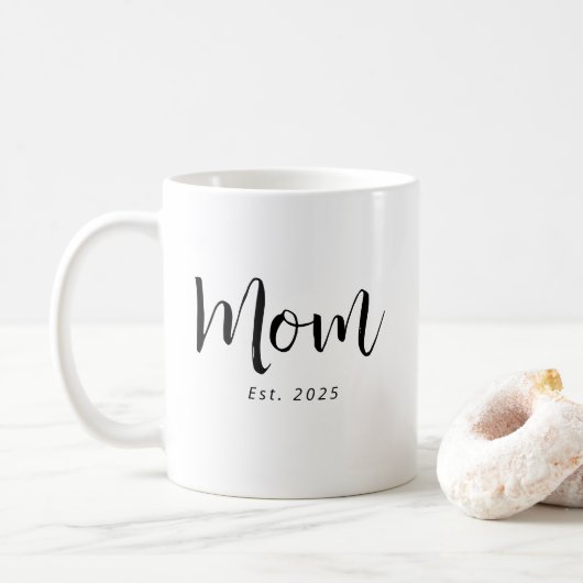 Mama hat neues Mama-Geschenk etabliert Kaffeetasse (Mit Donut)