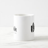 Mama hat neues Mama-Geschenk etabliert Kaffeetasse (Mittel)