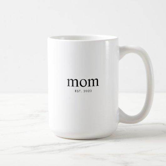 Mama hat neues Mama-Geschenk etabliert Kaffeetasse (Rechts)