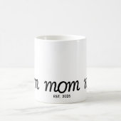 Mama hat neues Mama-Geschenk etabliert Kaffeetasse (Mittel)