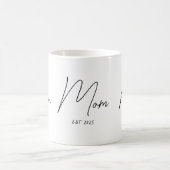 Mama hat neues Mama-Geschenk etabliert Kaffeetasse (Mittel)