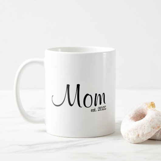 Mama hat neues Mama-Geschenk etabliert Kaffeetasse (Mit Donut)