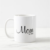 Mama hat neues Mama-Geschenk etabliert Kaffeetasse (Links)