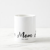 Mama hat neues Mama-Geschenk etabliert Kaffeetasse (Mittel)