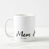 Mama hat neues Mama-Geschenk etabliert Kaffeetasse (Links)